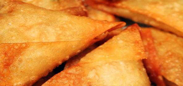 Coconut Patti Samosas | Indian | Vegetarian | Recipe